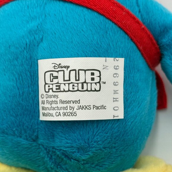 Club Penguin Chef Plush Toy with Pizza Apron Disney 2011 Stuffed Animal NO Coin - Picture 7 of 8